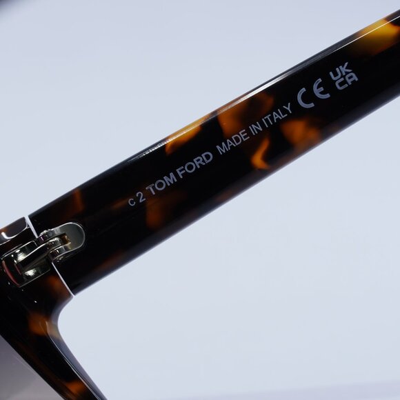 Tom Ford Chiara-02 FT0919 55B Sunglasses Havana Butterfly Frame, Smoke Lenses main image 10